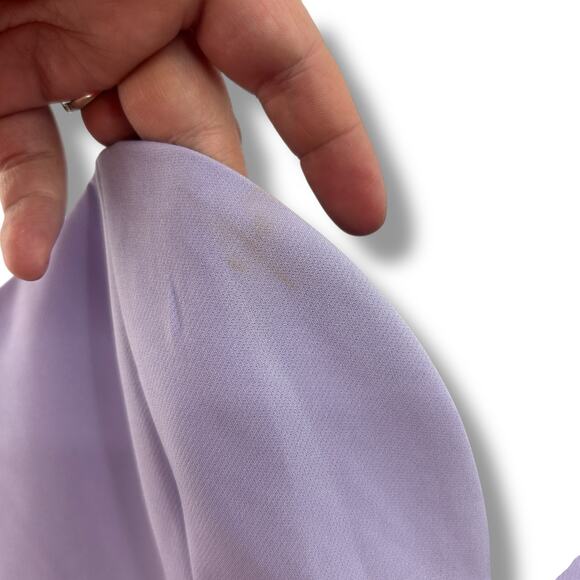 NEW BCBG Lilac Purple Jumpsuit Size 2 Wide Leg Sweetheart Formal Cocktail Outfit - Picture 6 of 14